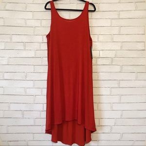 🌻Eileen Fisher Orange Tank Dress NWT Size XL